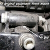 Typical Harley front mount failure